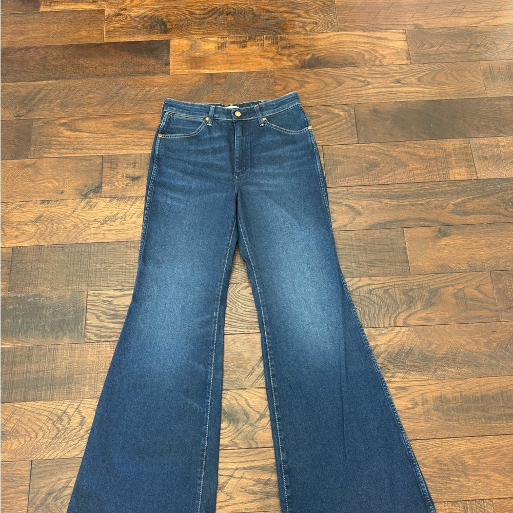 Wrangler Dark Blue Flare Jeans